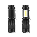 Mini Lanterna Led COB Portatil Usb Recarregavel Tatica Dupla Minha loja 