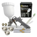 Pistola de pintura com 3 BICOS-TITANIUM 0 NACIONA1SS 