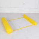 Rede Inflável Para Piscina - Floating Bed Pool Brinquedos 039 Divino Produto Amarelo 