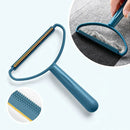 Removedor De Pelos Escova Portatil Fiapos Pequenas Sujeiras 2 Em 1 Azul Minha loja 