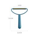 Removedor De Pelos Escova Portatil Fiapos Pequenas Sujeiras 2 Em 1 Azul Minha loja 