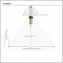 Soquete com Sensor de Presença para Lâmpadas Switch Light Lux E27 100-240V Comercial e industrial Paneshopping.com 