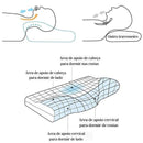 Travesseiro Borboleta Ortopédico - Espuma De Memoria P3-03 Feminina Place 