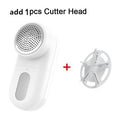 Xiaomi Mijia Lint Remover Clothes Trimmer USB Charging Sweater Pilling Shaving Sucking Ball Shaver Fuzz Pellet Trimmer 0 Paneshopping.com add 1pcs head 